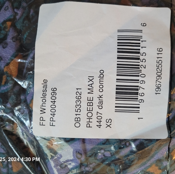 Free People Wrap Maxi Dress Brand New With Tags - Picture 3 of 7